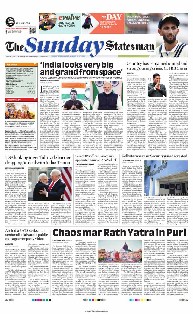 The Statesman Delhi