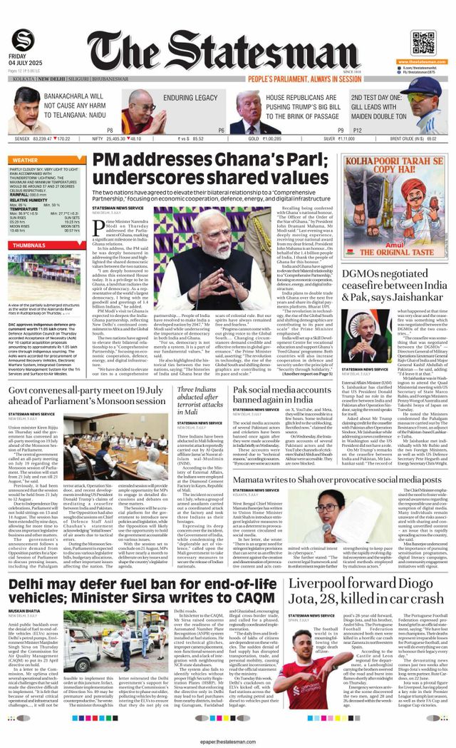 The Statesman Delhi