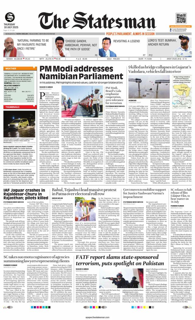 The Statesman Delhi