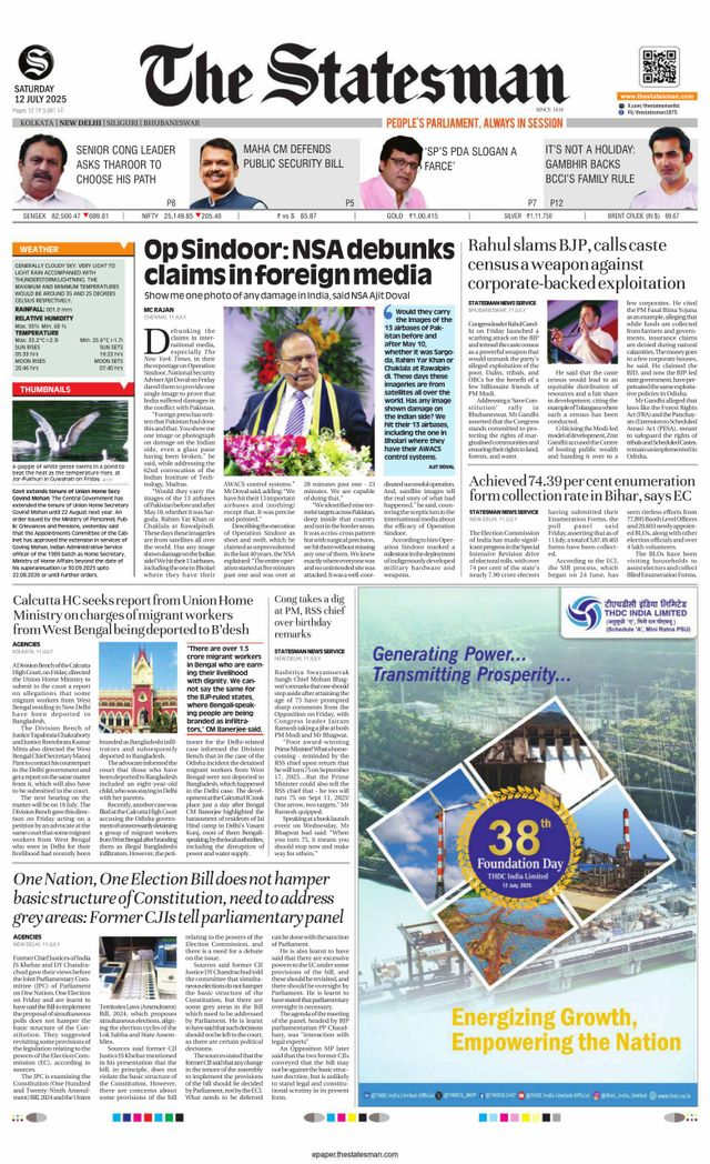 The Statesman Delhi