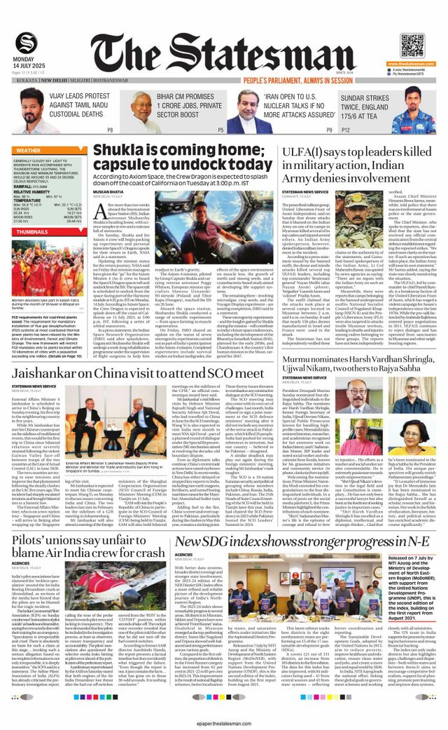 The Statesman Delhi