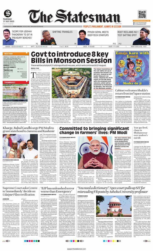 The Statesman Delhi