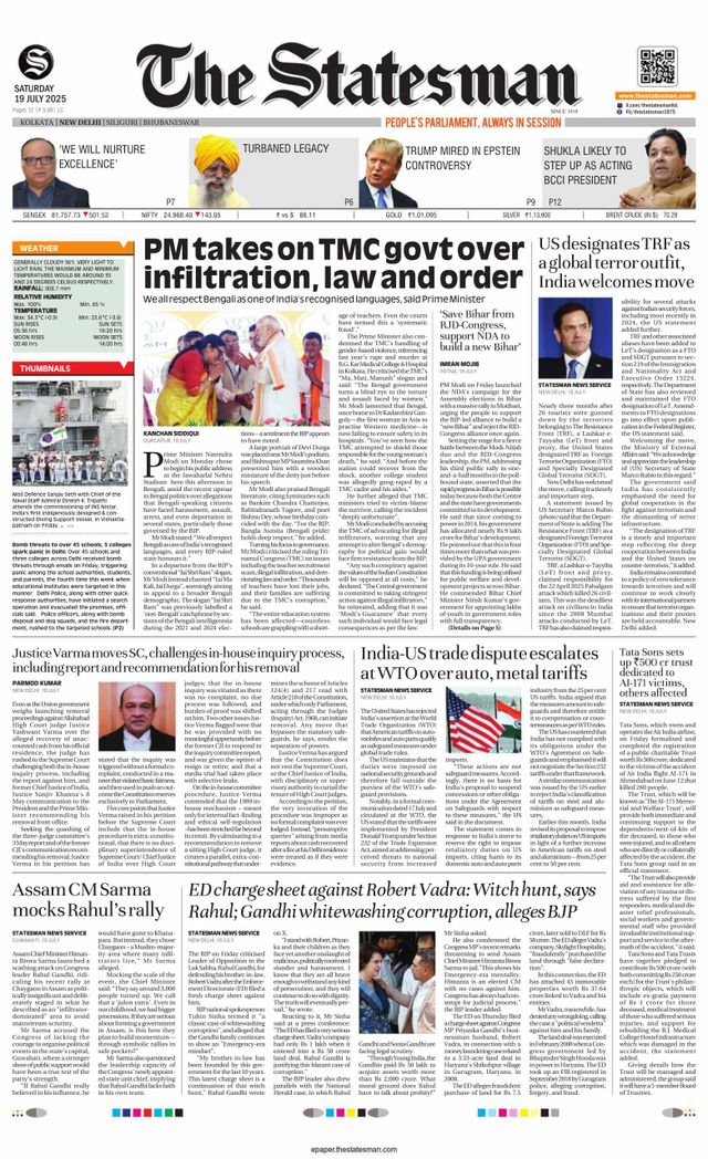 The Statesman Delhi