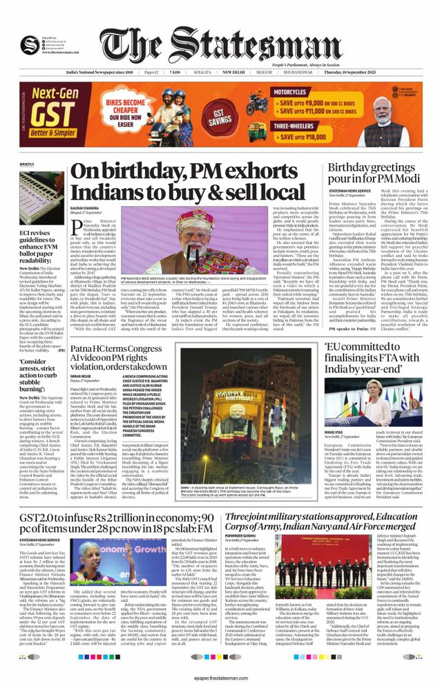 The Statesman Delhi