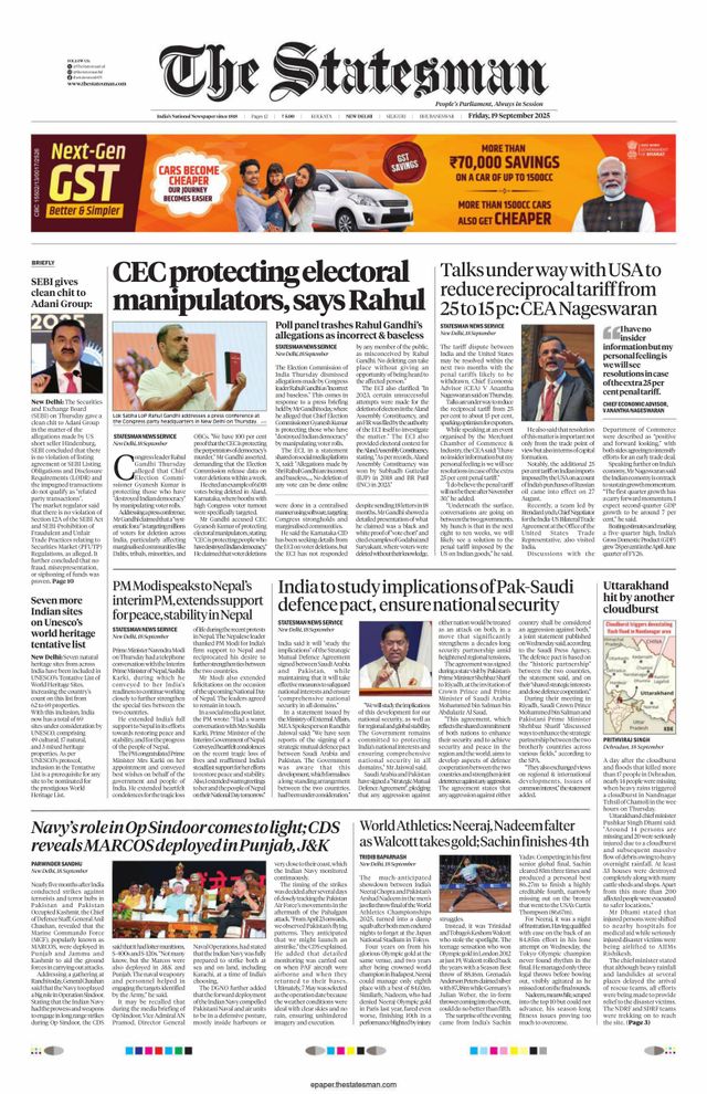 The Statesman Delhi