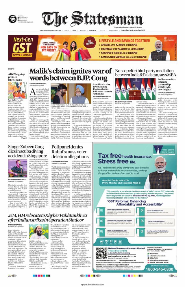 The Statesman Delhi
