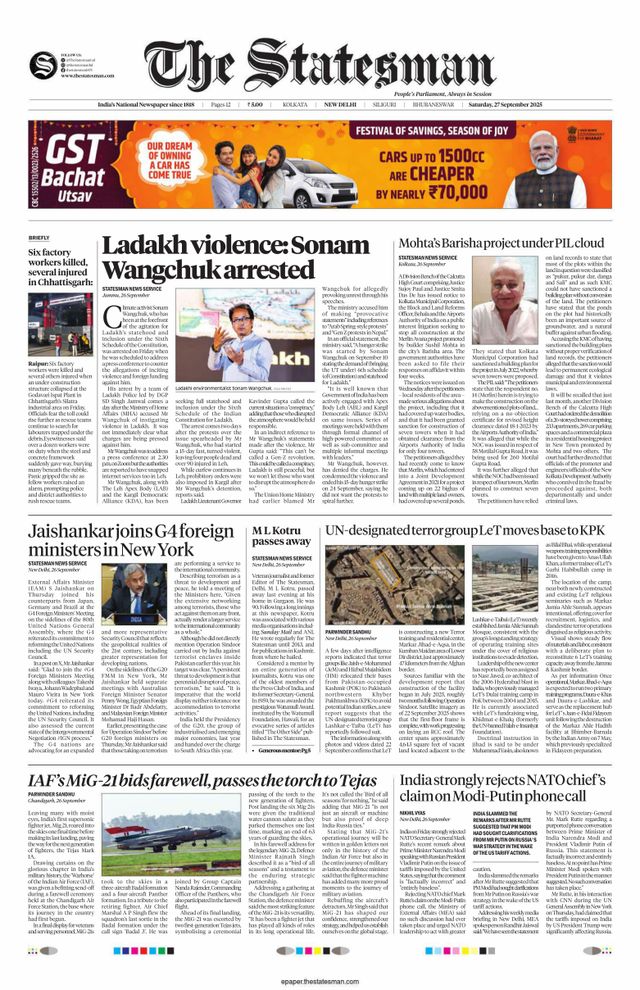 The Statesman Delhi