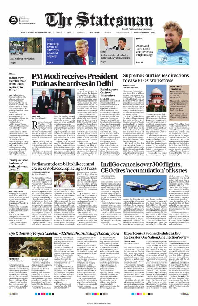 The Statesman Delhi