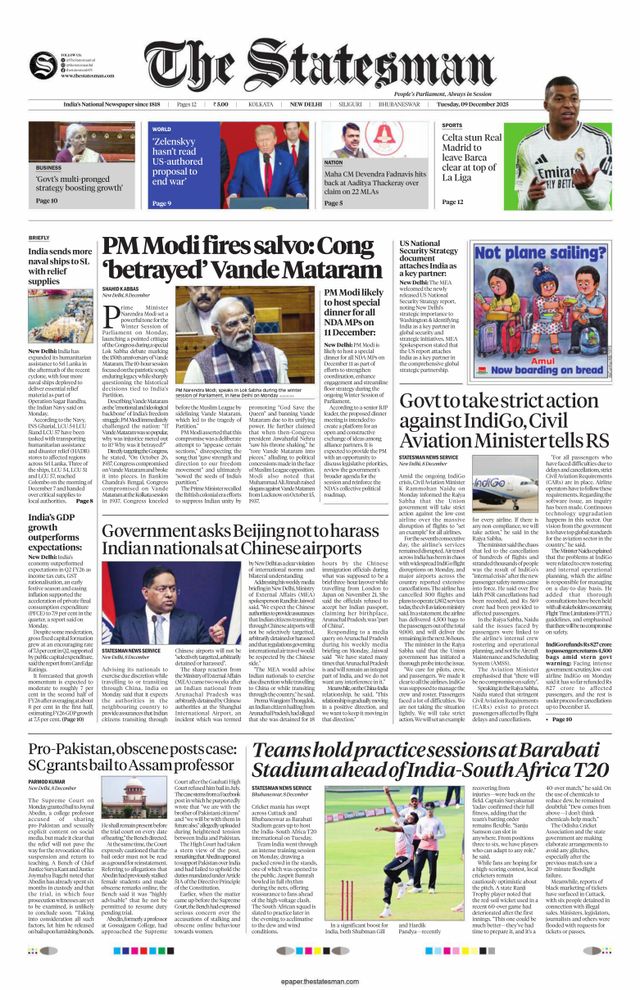 The Statesman Delhi