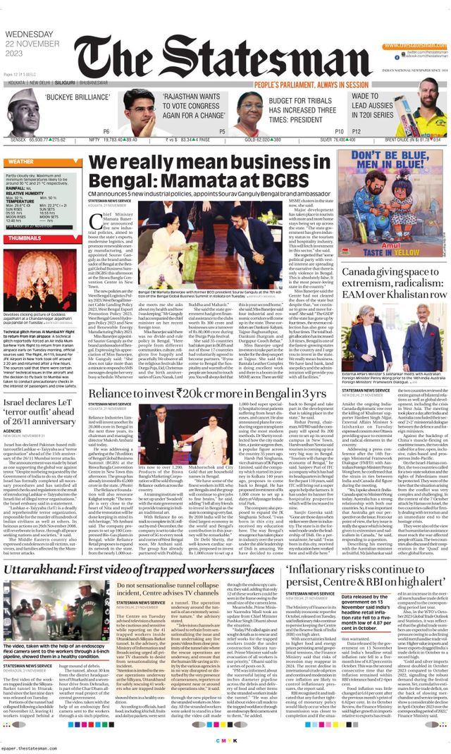 The Statesman Siliguri