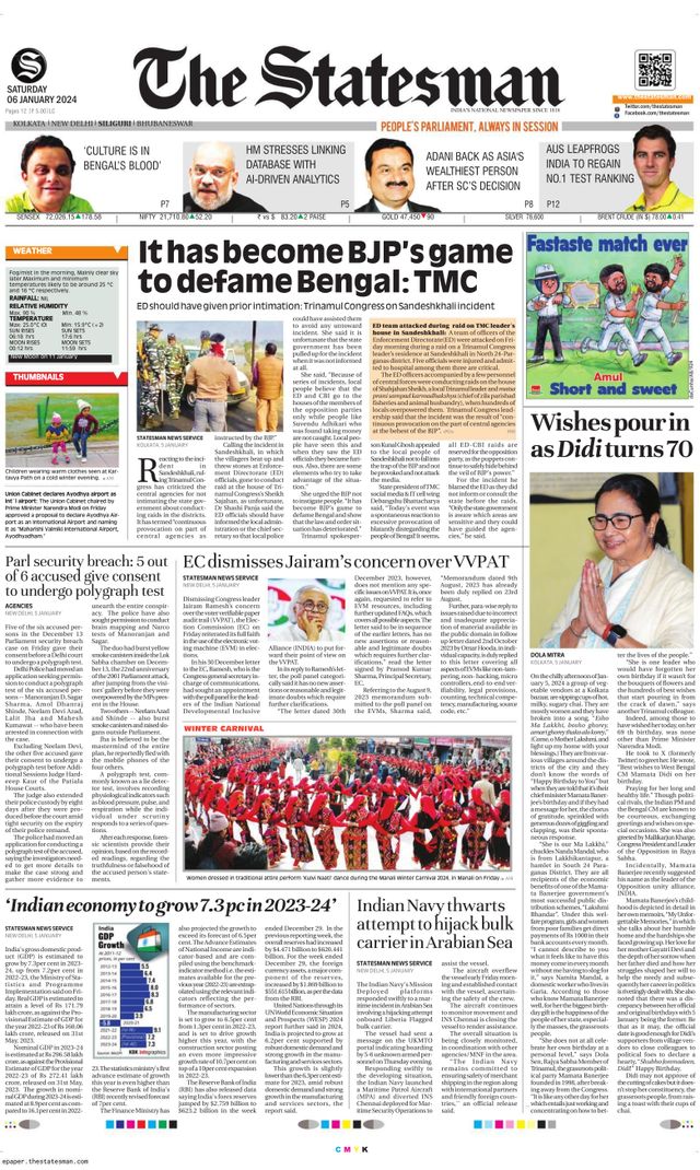 The Statesman Siliguri