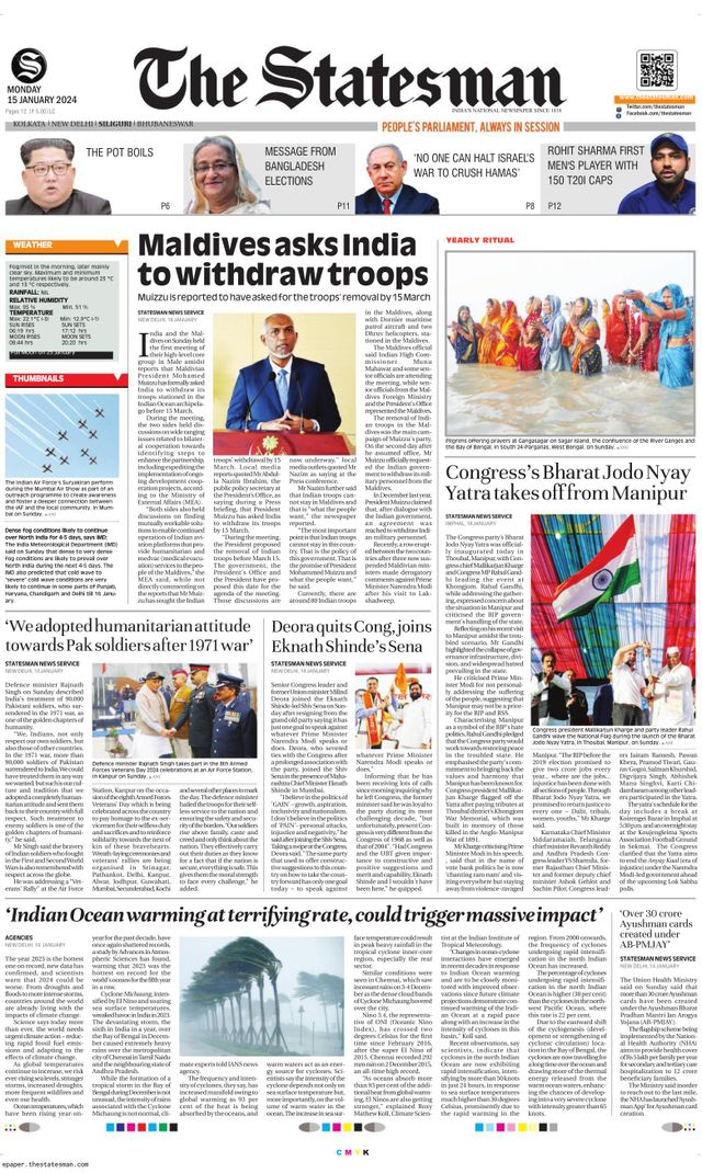 The Statesman Siliguri