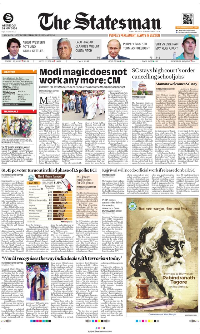 The Statesman Siliguri