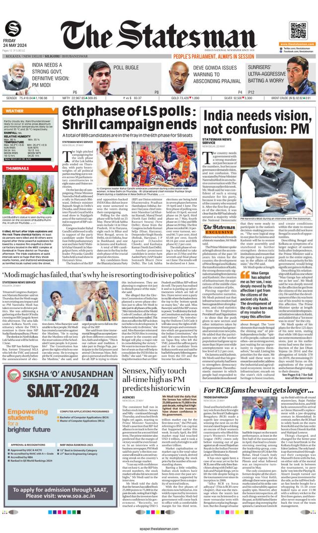 The Statesman Siliguri