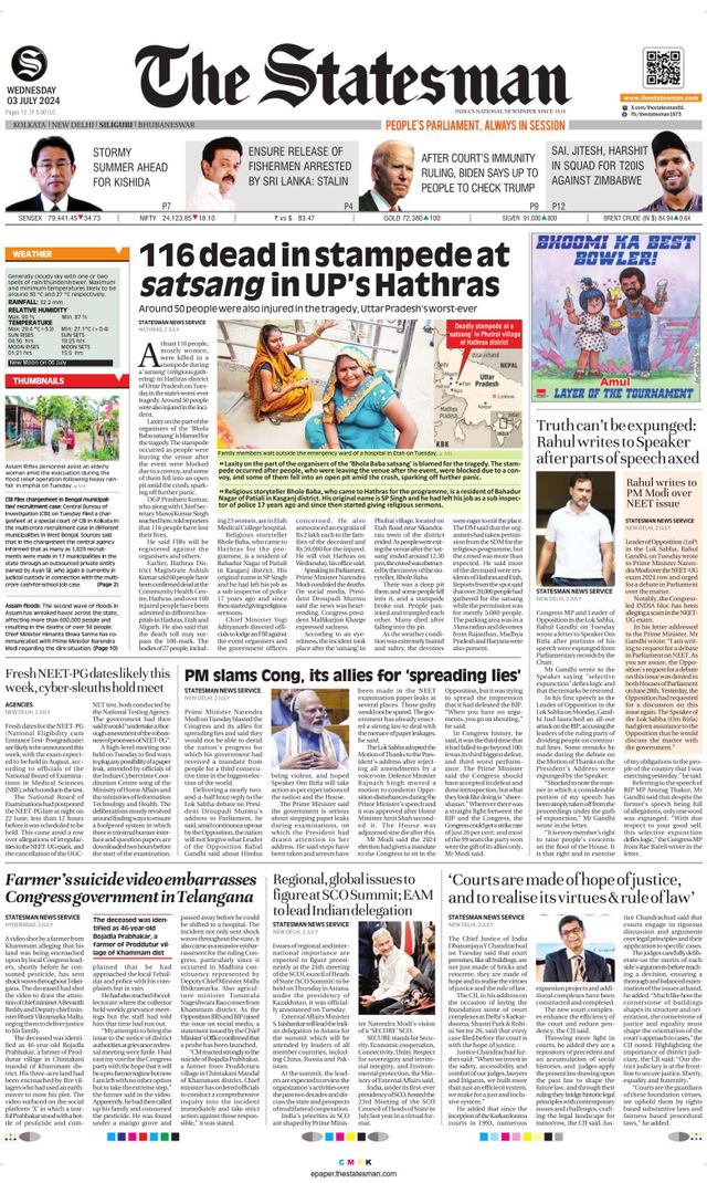 The Statesman Siliguri