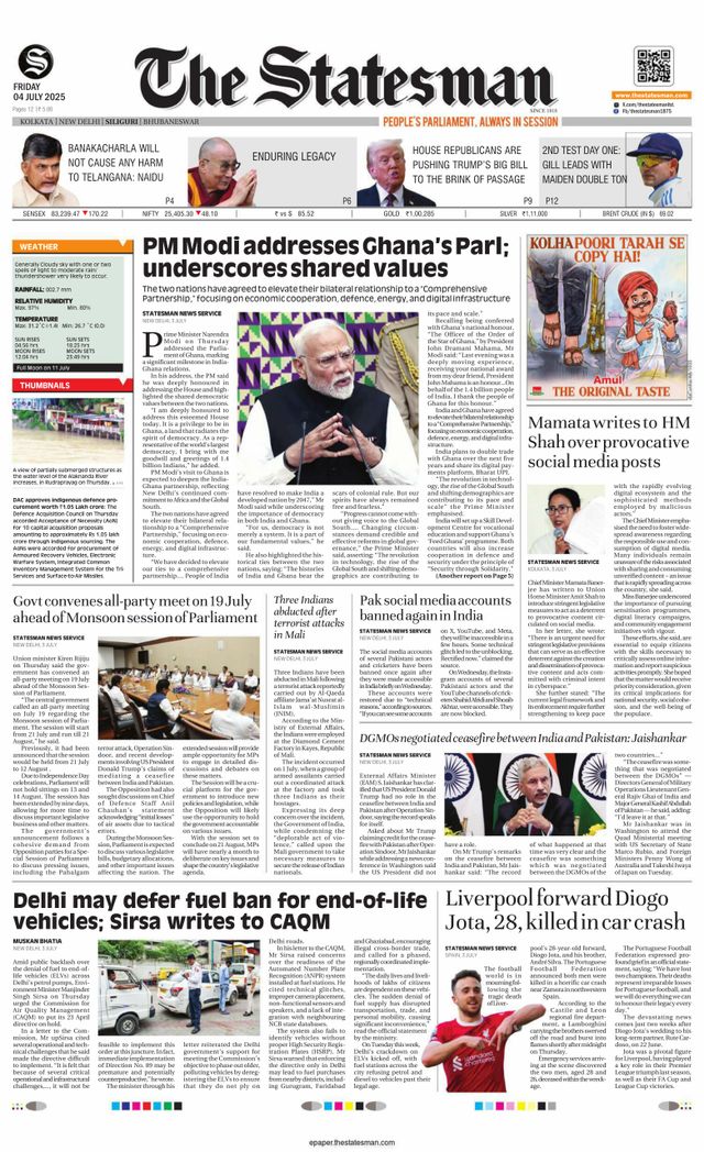 The Statesman Siliguri