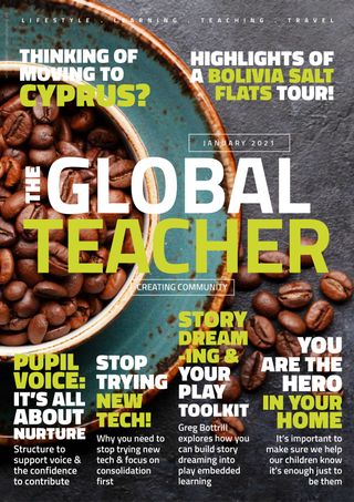 The Global Teacher  Cover - January 2021 Edition