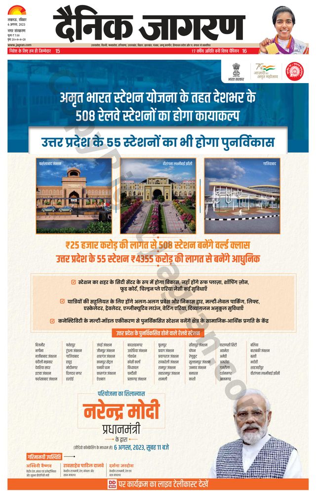 Dainik Jagran Lucknow