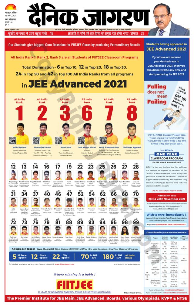 Dainik Jagran Gorakhpur