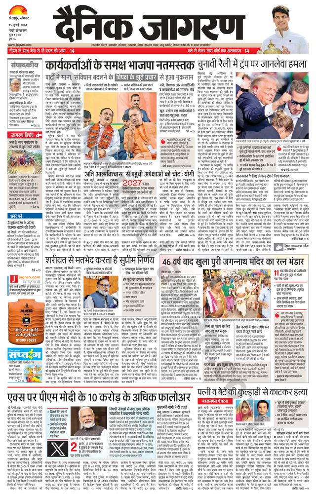 Dainik Jagran Gorakhpur
