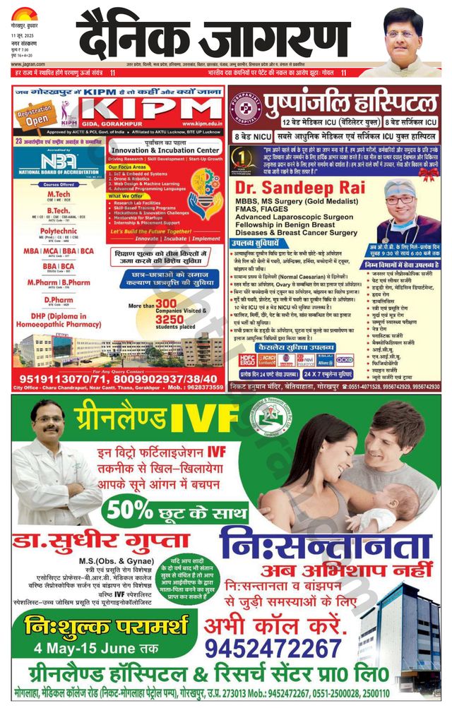Dainik Jagran Gorakhpur