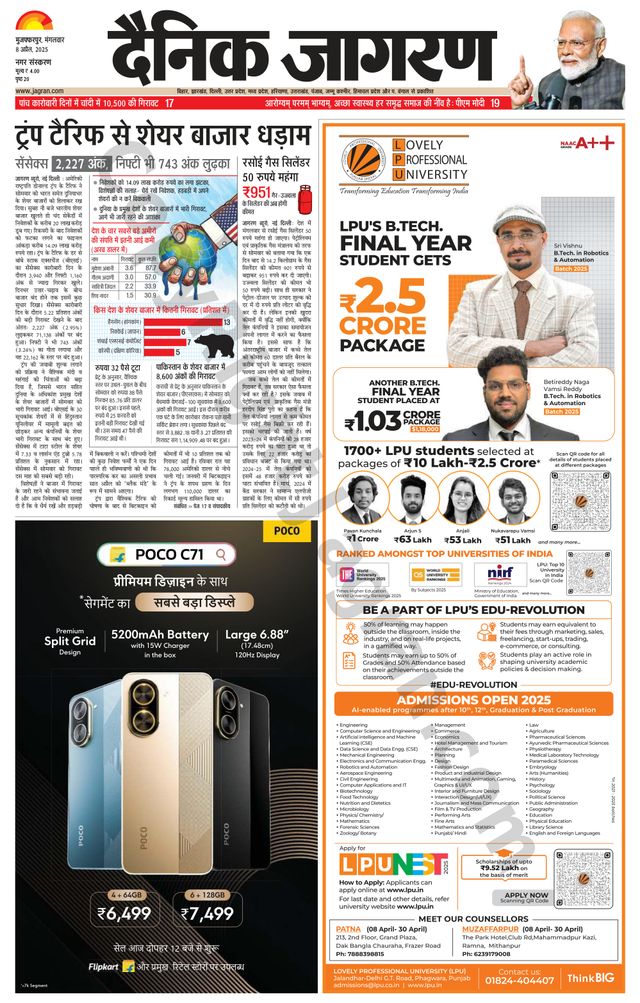 Dainik Jagran Muzaffarpur