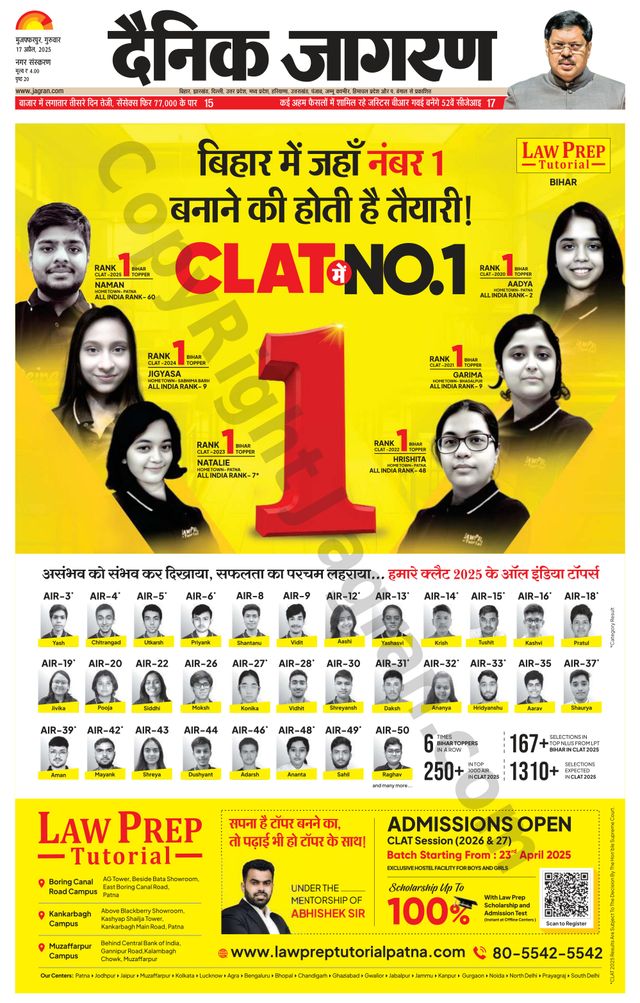 Dainik Jagran Muzaffarpur