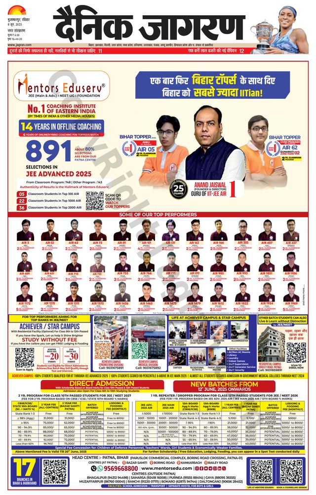 Dainik Jagran Muzaffarpur