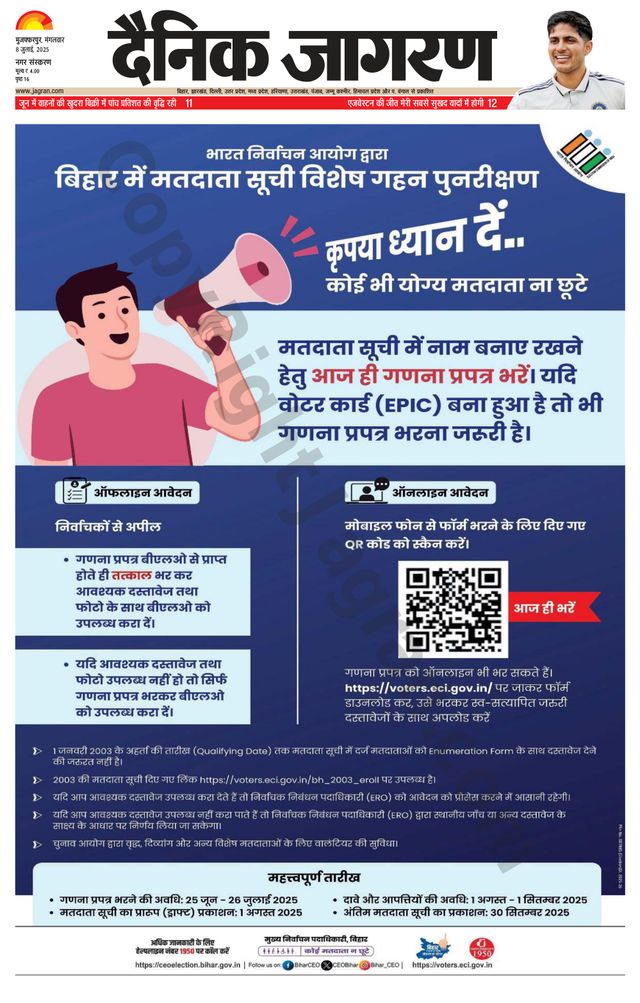 Dainik Jagran Muzaffarpur