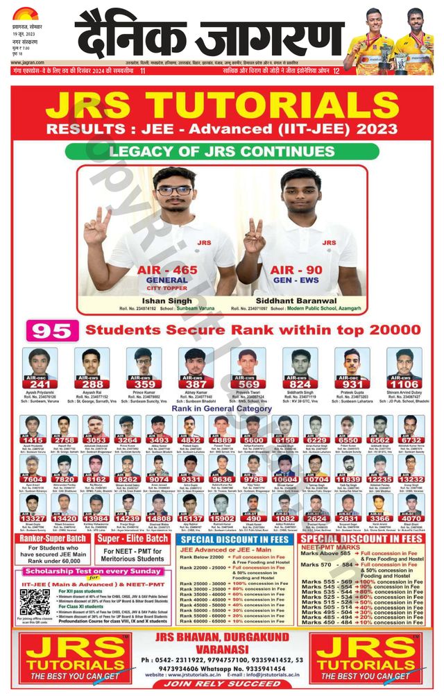 Dainik Jagran Prayagraj/Allahabad