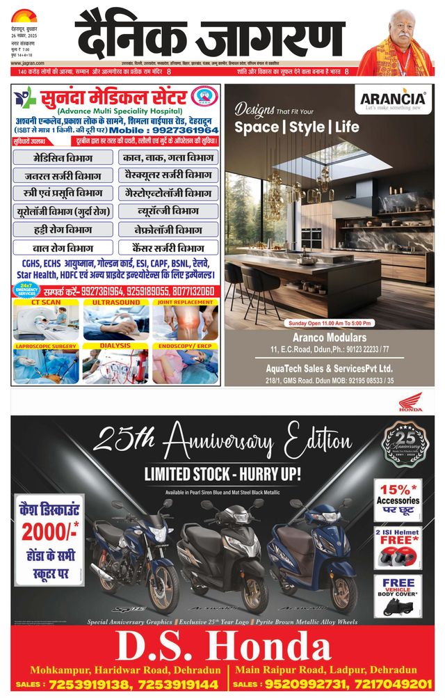 Dainik Jagran Dehradun
