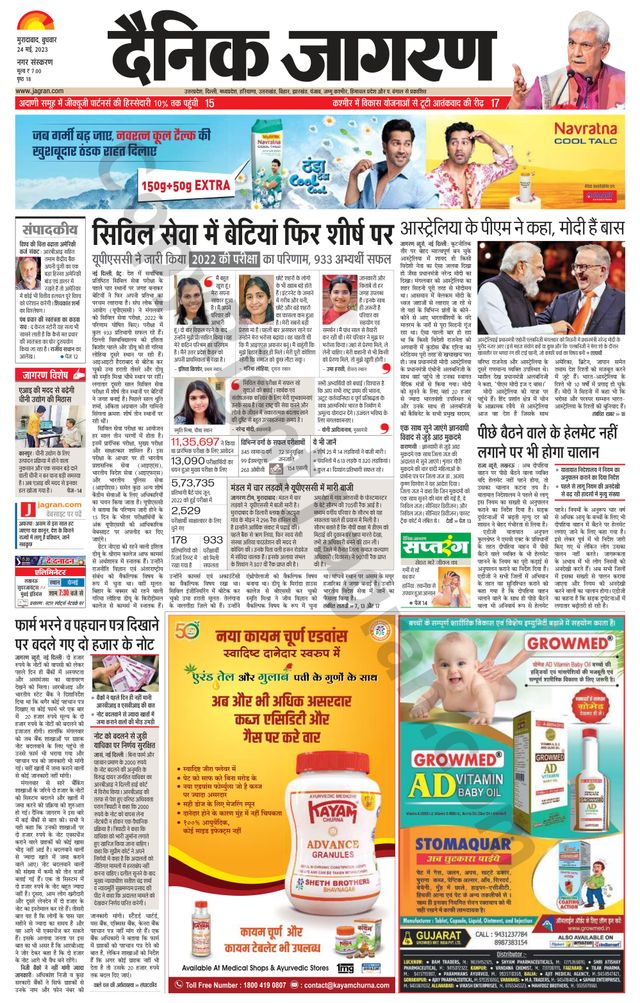Dainik Jagran Moradabad