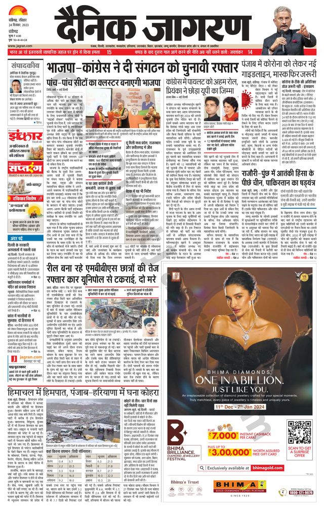 Dainik Jagran Chandigarh