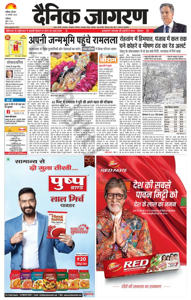 Dainik Jagran Chandigarh