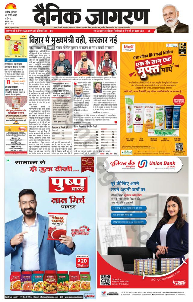 Dainik Jagran Chandigarh