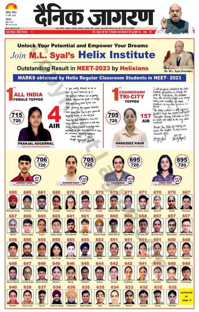 Dainik Jagran Chandigarh
