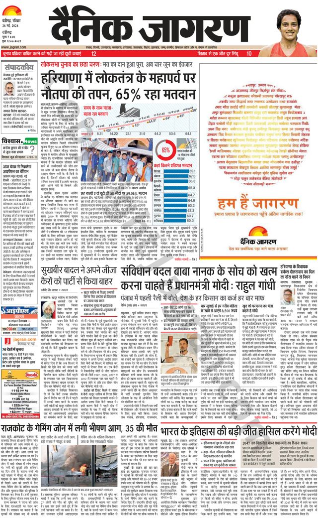 Dainik Jagran Chandigarh