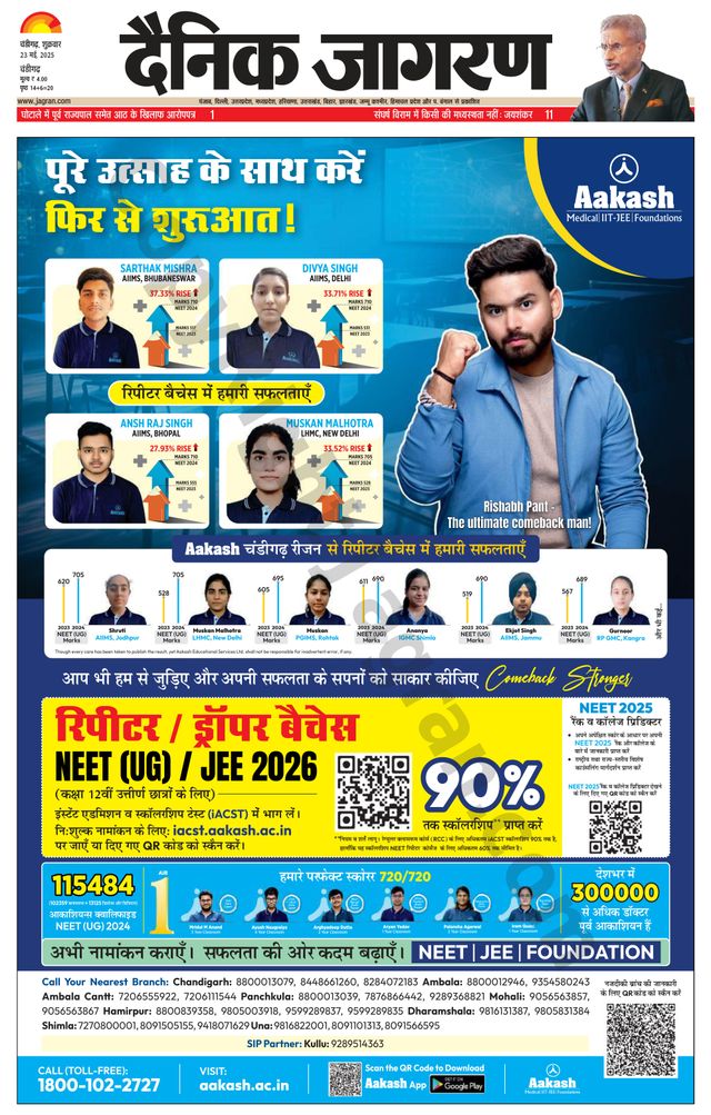 Dainik Jagran Chandigarh
