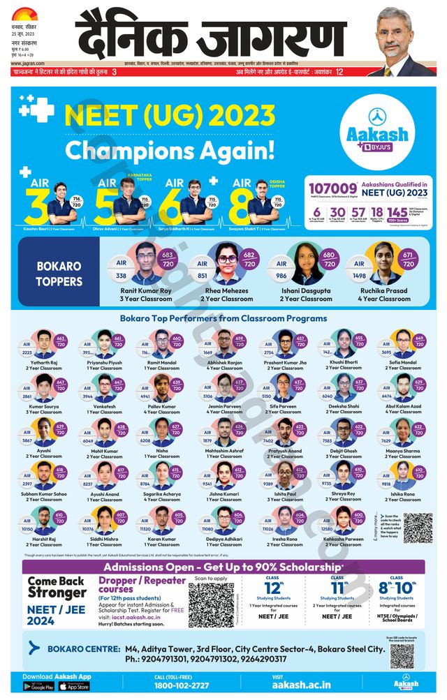 Dainik Jagran Dhanbad
