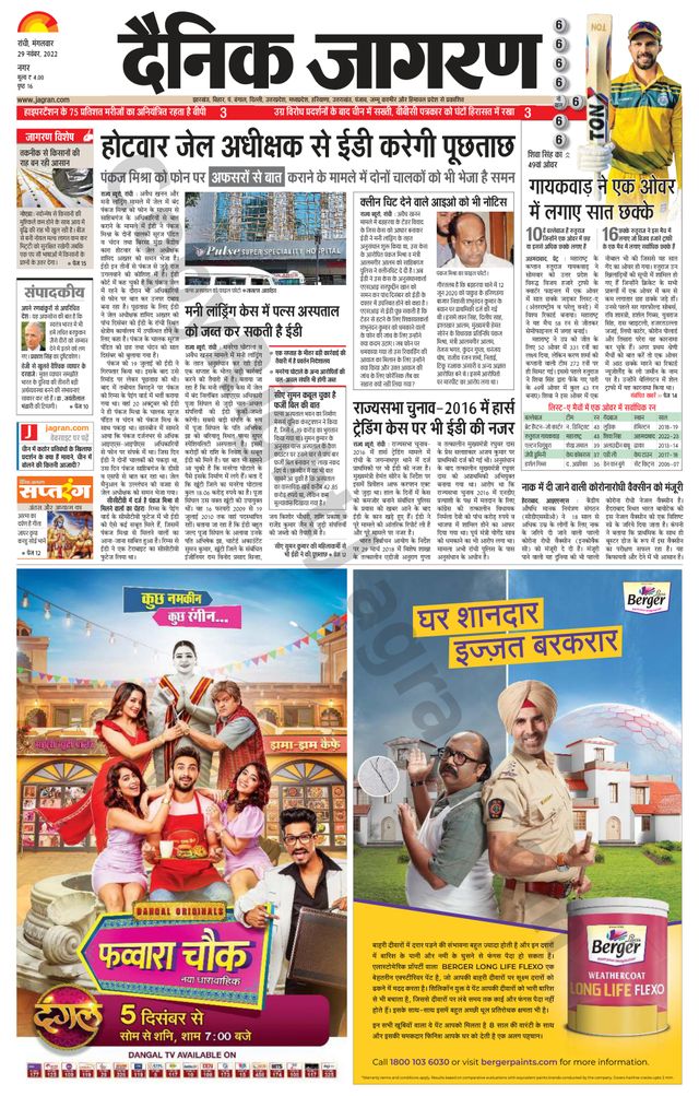 Dainik Jagran Ranchi