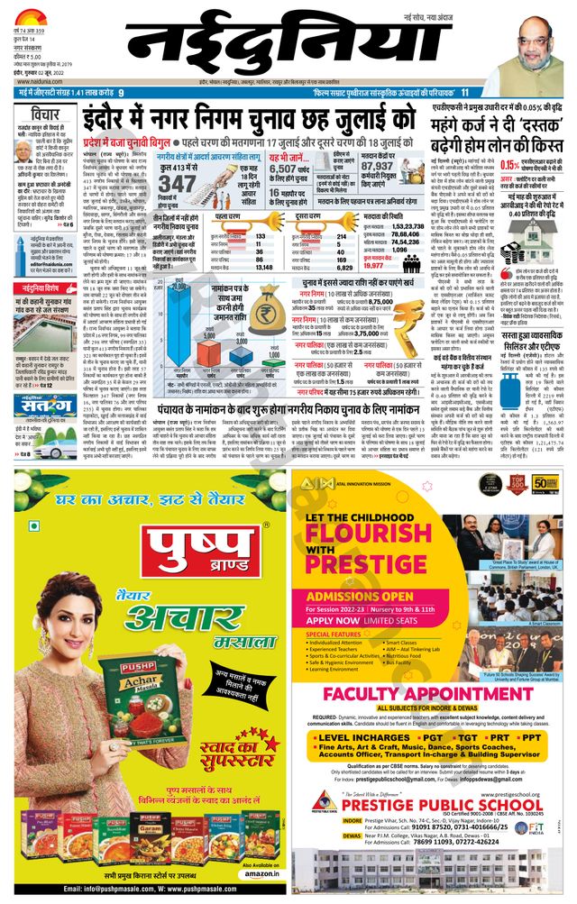 NaiDunia Indore
