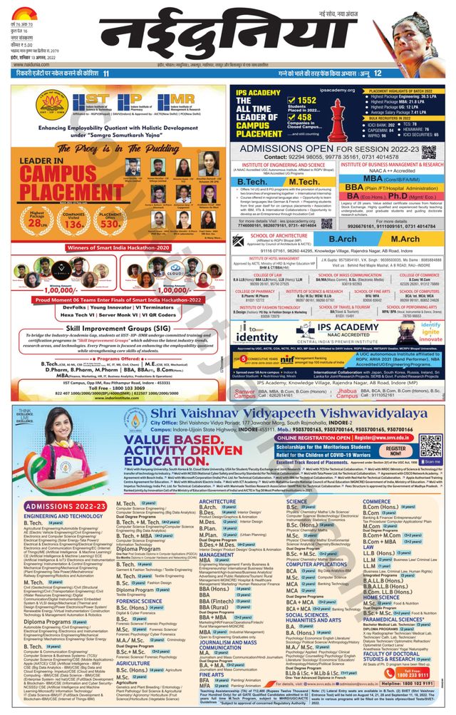 NaiDunia Indore