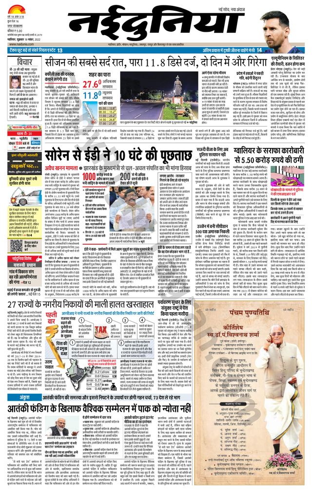 NaiDunia Gwalior