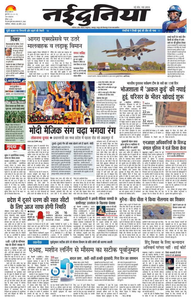 NaiDunia Gwalior