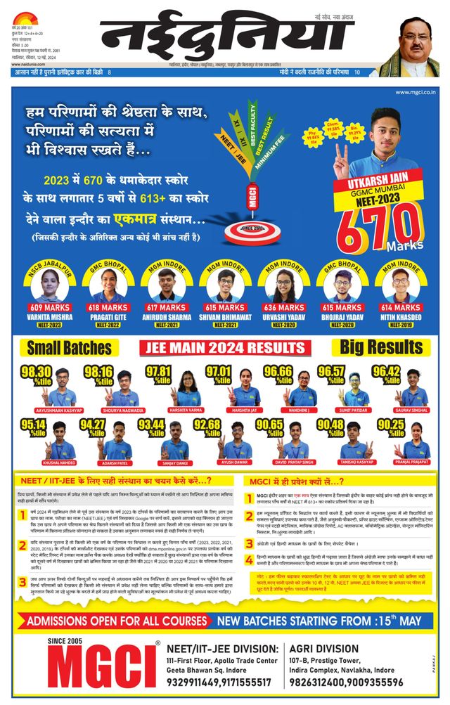 NaiDunia Gwalior