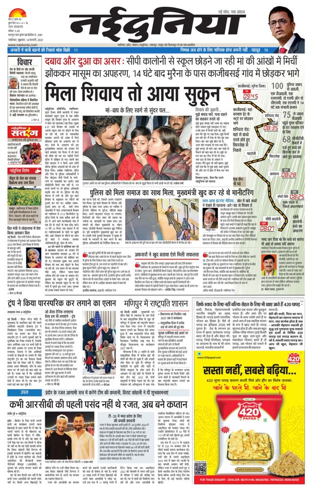 NaiDunia Gwalior
