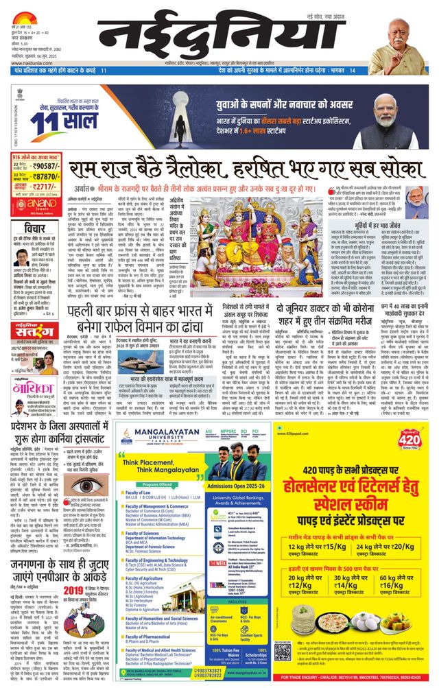 NaiDunia Gwalior