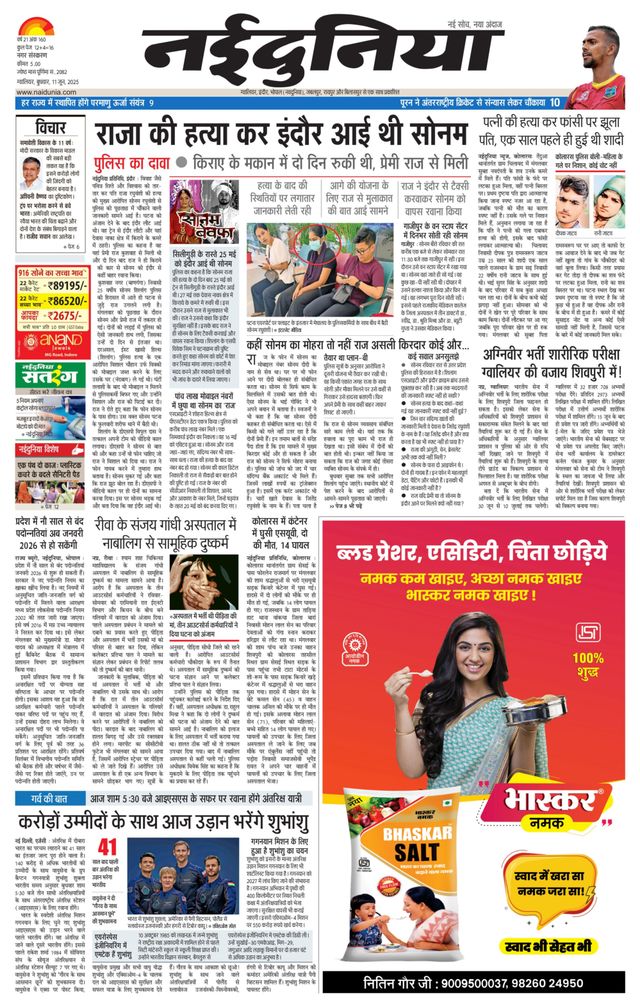 NaiDunia Gwalior
