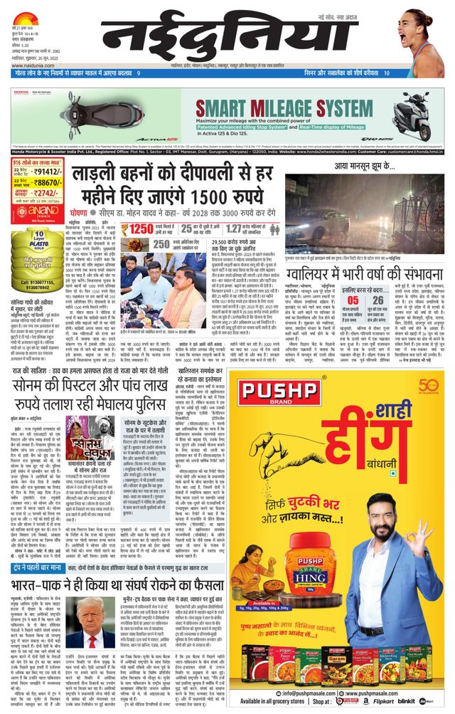 NaiDunia Gwalior