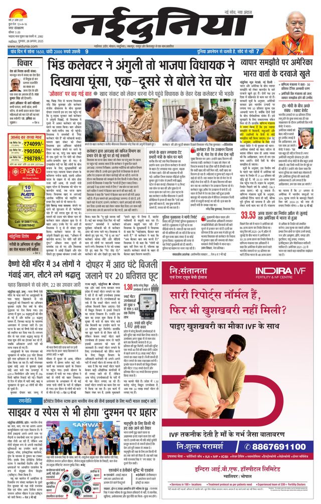 NaiDunia Gwalior